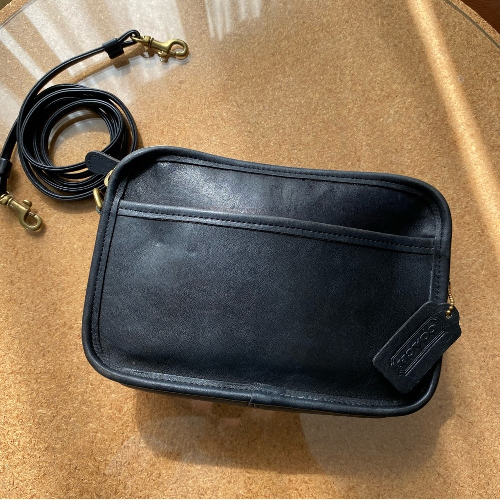 Vintage Coach Carnival Crossbody Purse, Black